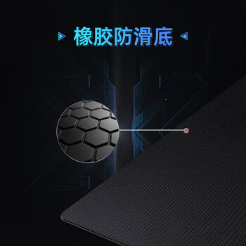 七彩虹（Colorful）iGame光谱Spectrum钢化玻璃游戏电竞鼠标垫高端大号电竞FPS桌垫高速顺滑微蚀刻工艺防滑橡胶底