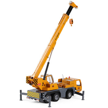 徐工吊车模型1:50合金车模工程车大吊车金属起重机吊臂车模型玩具儿童