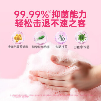 滴露（Dettol）洗手液泡沫西柚香250ml消毒抑菌99.99%儿童适用泡泡玻尿酸保湿3瓶
