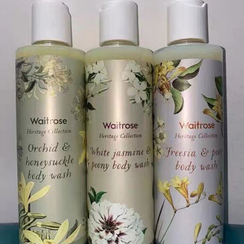 英国皇室waitrose白茉莉小苍兰沐浴露500ml小苍兰沐浴露250ml男女同款