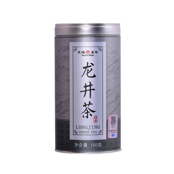 天福茗茶龙井 早春绿茶浙江龙井100g罐装茶叶 2025春茶绿茶 天福茗茶龙井 早春绿茶浙江龙井100g罐装茶叶 2025春茶绿茶
