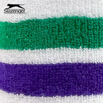 史莱辛格（Slazenger）护腕男女运动健身吸汗手腕篮球羽毛球网球擦汗2只装STA2400272
