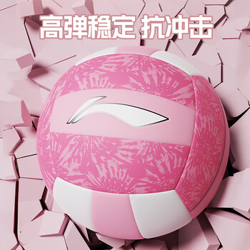李宁排球5号初中生中考专用小学儿童标准体育考试软硬排训练比赛排球