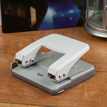 齐心（COMIX）两孔打孔器 打孔机活页本可打φ6mm25页(带定位标尺) B2915N配