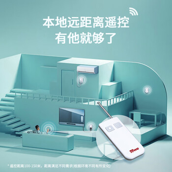 TOWE同为遥控插座 无线穿墙遥控开关插座多功能插头智能遥控插座家用AP-WS101 TOWE同为遥控插座 无线穿墙遥控开关插座多功能插头智能遥控插座家用AP-WS101