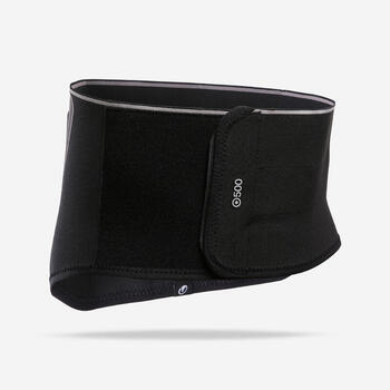 迪卡侬护腰运动健身男女收腹塑形束腰训练保暖腰带深蹲腰托-5516005