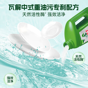 水卫仕洗碗粉洗碗机专用洗涤剂 新旧随机发 洗碗机专用洗碗粉1kg/瓶*2瓶