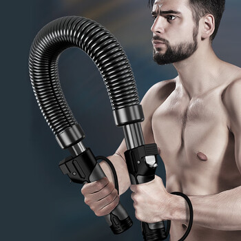 京东京造 臂力器30-50KG 男士可调节加粗弹簧握力棒 胸肌锻炼健身器材