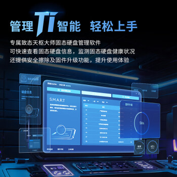 致态（ZhiTai）长江存储 2TB SSD固态硬盘 NVMe M.2接口 Ti600系列 (PCIe 4.0 产品)