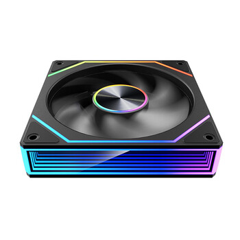 玩嘉棱镜8Pro ARGB风扇 黑色反叶 机箱散热12CM风扇神光同步5V3针ARGB PWM温控调速