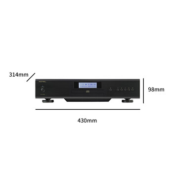 ROTEL路遥CD14MKII CD机播放器 hifi2.0 音乐发烧碟机 高端家用 黑