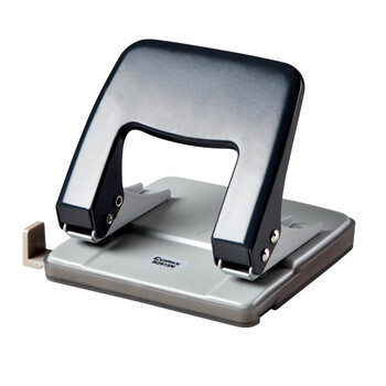 齐心（COMIX）两孔打孔器 打孔机活页本可打φ6mm25页(带定位标尺) B2915N配