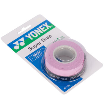 YONEX尤尼克斯羽毛球手胶运动吸汗带握把胶AC-102C-128法国红三条装 YONEX尤尼克斯羽毛球手胶运动吸汗带握把胶AC-102C-128法国红三条装