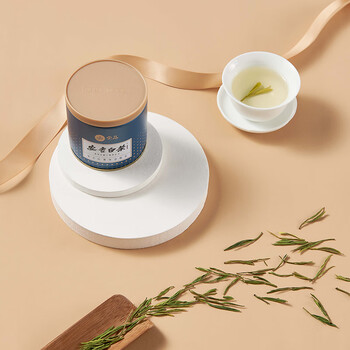 宋品2025新茶安吉白茶特产绿茶茶叶礼盒装10小罐200克送长辈送客户