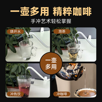 COCINARE咖啡手冲壶C壶 咖啡温控壶手冲咖啡壶 电水壶手冲咖啡机 M9艺术款 风生水起 0.9L