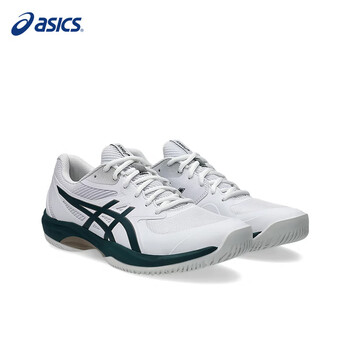 亚瑟士（asics）网球鞋GAME FF轻质耐磨男女士专业运动鞋 1041A489-100  42 