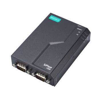 MOXA UPort 1250-G2  2端口 RS-232/422/485 USB转串口转换器