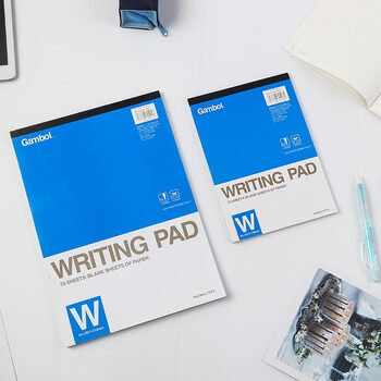 【全网低价】国誉(KOKUYO)草稿本Gambol渡边横线纸A5笔记本子拍纸本草稿纸 70张1本 8mm横线*22行 WCN-A5-708