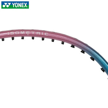YONEX羽毛球拍全碳素训练进阶单拍双拍NF-8S 粉红/蓝4U成品拍