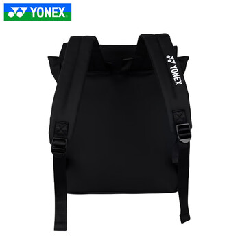 尤尼克斯（YONEX）羽毛球包大容量多功能独立鞋仓运动双肩背包 BA338黑色