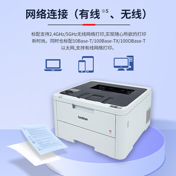 兄弟（brother）HL-L3228CDW 彩色激光打印机 A4高速双面WiFi无线打印 商用办公（18页/分钟黑彩同速打印）