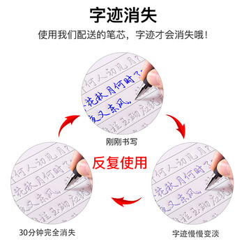 金枝叶行楷字帖成年人练字专用行书字帖速成男女生字体漂亮钢笔硬笔书法初高中生反复使用控笔训练套装