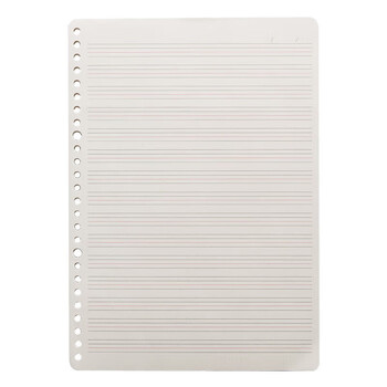 晨光（M&G）B5活页本替芯60页双倍速滑活页纸笔记本复习加厚内页英语款V-HB5656F 1本装