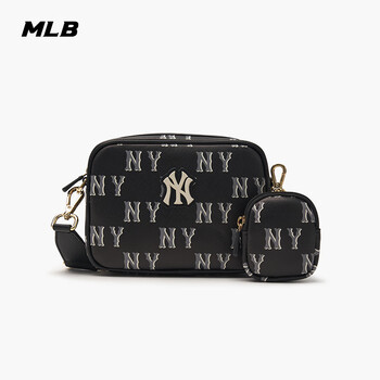 MLB包包男女斜挎包单肩包胸包手提包运动包旅行包7ACRM084N-50BKS-F