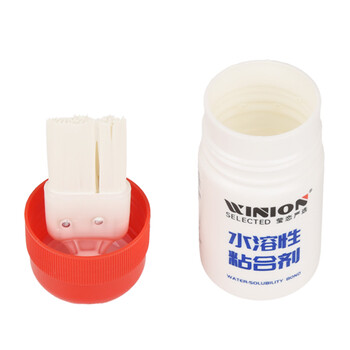 莹恋WINION严选 乒乓球胶水无机乒乓球胶皮打底用粘合剂内置刷子60ML