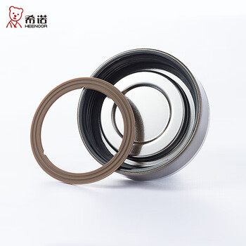 希诺（heenoor）玻璃杯茶水分离杯双层隔热高档商务水杯XN-7100颜色随机270ml 