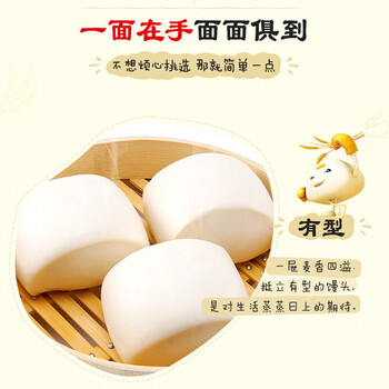 汰渍净白去渍洗衣粉218g*2袋+甄选多用途小麦粉5kg