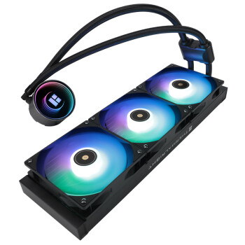 Thermalright(利民) Frozen Notte 360 BLACK ARGB V2 冰封魔境 360水冷 一体式水冷散热器FN360 BLACK ARGB V2