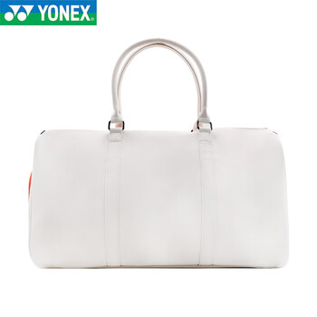 尤尼克斯（YONEX）羽毛球包手提包斜跨包独立鞋仓 BA309CR 米白色