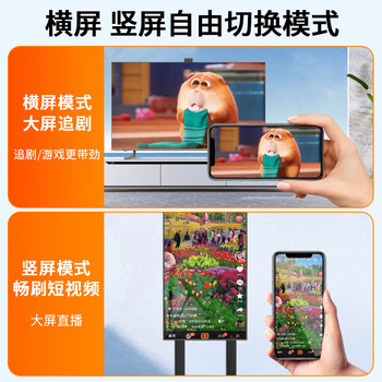 晶华有线投屏器手机投屏线三合一同屏苹果Lightning安卓Type-C转HDMI高清转换手机连接电视显示器Z505G 晶华有线投屏器手机投屏线三合一同屏苹果Lightning安卓Type-C转HDMI高清转换手机连接电视显示器Z505G