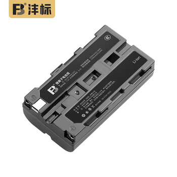 沣标（FB）NP-F970/F750/F550补光灯电池 监视器/无线图传/LED摄影灯专用锂电池 NP-F550（2200mAh）