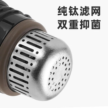 尚明益君壶家用保温壶316钛银离子抑菌户外办公 MC-11E 天青色 800ml