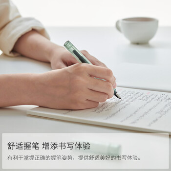 KACO百锋钢笔小学生3-6年级可换墨囊成人练字钢笔EF笔尖PP盒装搭配墨囊吸墨器 紫色/磨砂紫（紫霞）