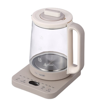 大宇（DAEWOO）煮茶壶1.8L容量多功能玻璃花茶烧水壶办公室养生壶 DYYS-10H95 养生壶 1.8L
