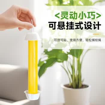 巨奇严选灭苍蝇神器家用小飞虫灭杀神器苍蝇贴强力粘蝇纸 1个装