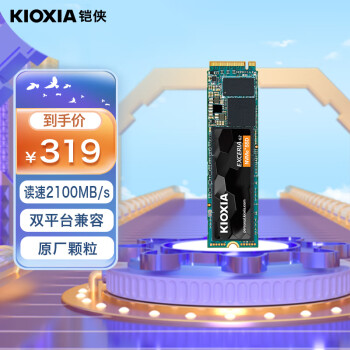 铠侠（Kioxia）500GB SSD固态硬盘 NVMe M.2接口 EXCERIA G2 RC20系列