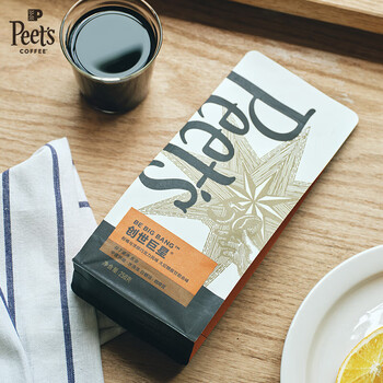 皮爷咖啡 创世巨星咖啡豆Peets烘焙意式拼配咖啡豆250g中度烘焙