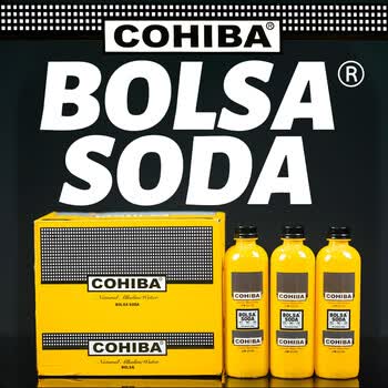 波萨BOLSA天然苏打水【高希霸联名款】470ml*12瓶整箱弱碱