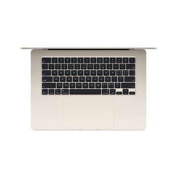 Apple/苹果AI笔记本/2025款MacBookAir15英寸M4(10+10核)32G2T星光色电脑Z1H10008U/定制