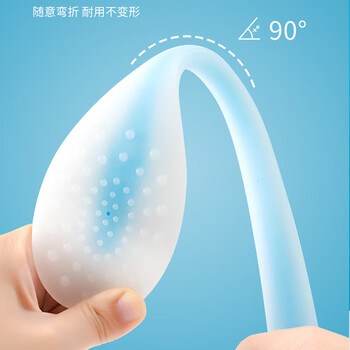 JAJALIN硅胶经络手掌拍痧板全身敲打器锤肩神器肩膀腿部按摩养生专用蓝色