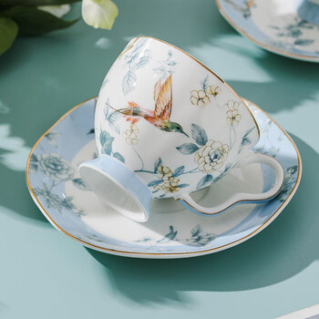 vidsel咖啡杯套装高档搬家乔迁新婚礼物结婚伴手礼陶瓷杯子礼盒生日礼品