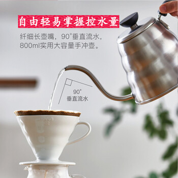HARIO原装进口手冲壶不锈钢咖啡壶手冲咖啡壶1200ML