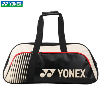 YONEX 尤尼克斯羽毛球包 单肩包手提背包 BA82431WCR 黑米色