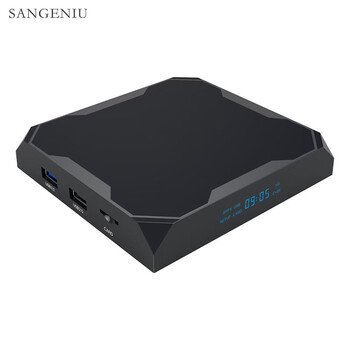 SANGENIU广告机播放盒 4K/8K高清网络版统一控制管理 智能远程控制安卓多媒体信息发布盒