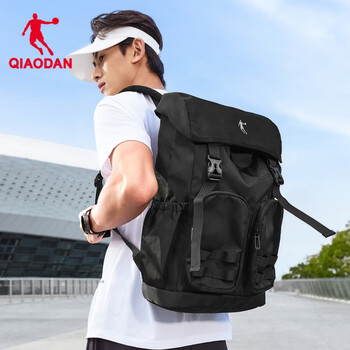乔丹运动大容量双肩包男女夏季多口袋登山徒步骑行包户外背包