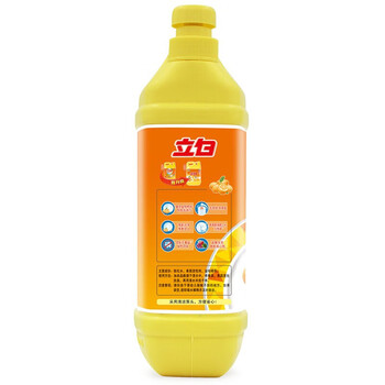 立白餐具净 洗涤剂 洗碗液 清洁健康 新金桔洗洁精大桶2kg*3瓶